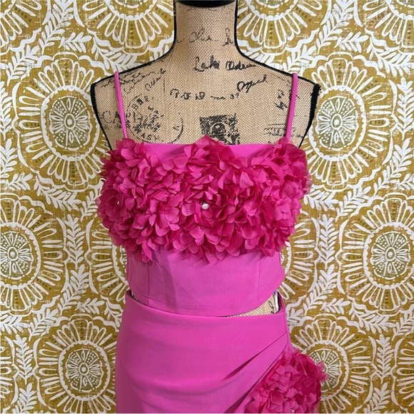 Free People Elliatt Pink Two Piece Floral Set - Picture 6 of 13